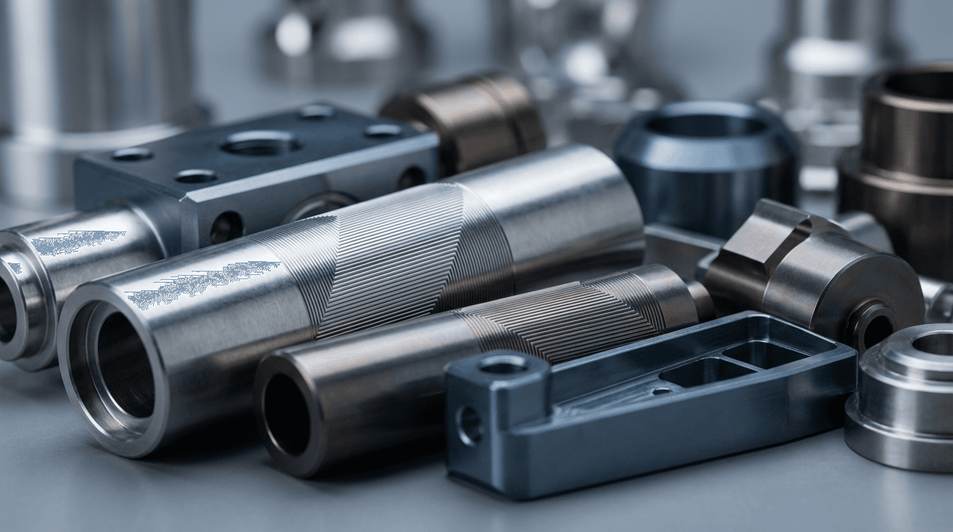 Professional sensor components and technical solutions displayed on a workbench