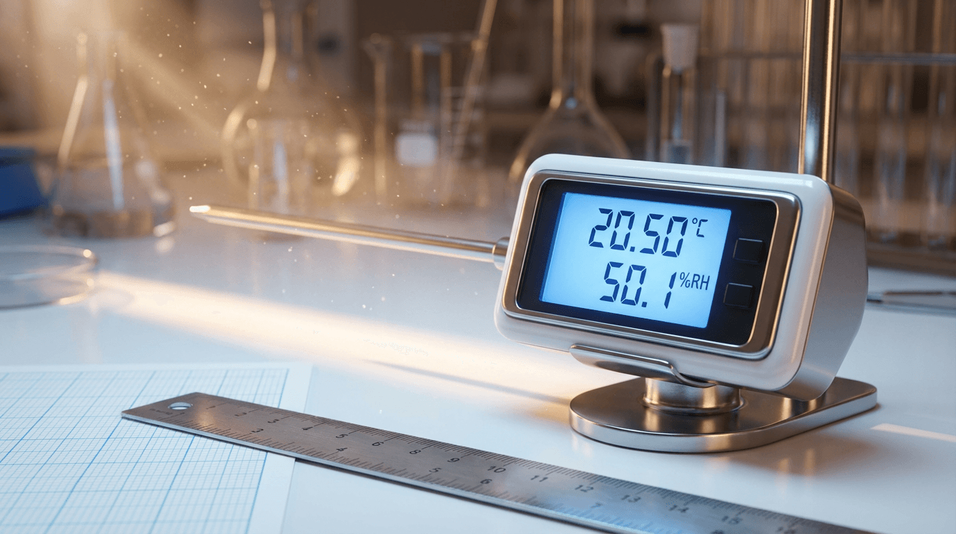 Professional sensor components displayed with technical precision on a work surface