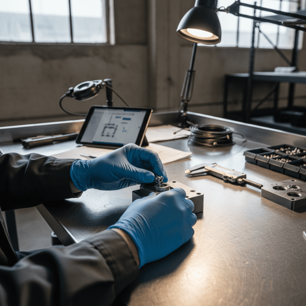 Precision sensor components